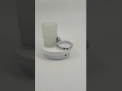 نگهدارنده تک قطعه SUS304 شیشه لوازم جانبی حمام OEM ODM کلاسیک دور