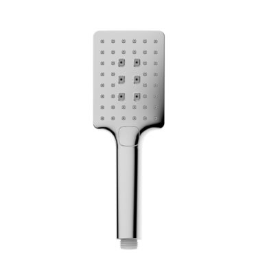 ABS 3 عملکرد دستشویی دستشویی برای ستون دوش کروم حمام سیلیکون نوزل مربع آسان تمیز OEM
