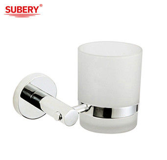 نگهدارنده تک قطعه SUS304 شیشه لوازم جانبی حمام OEM ODM کلاسیک دور