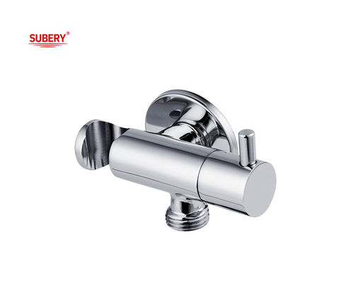 OEM دستشویی مس Shattaf مجموعه دارنده دریچه دستگیره Bidet حمام کروم