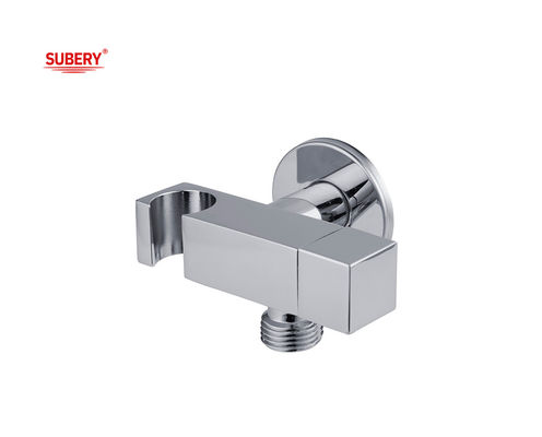 برنج Shattaf حامل دریچه دستگیره Bidet دوش اسپری کننده دارنده حمام توالت کروم مربع OEM