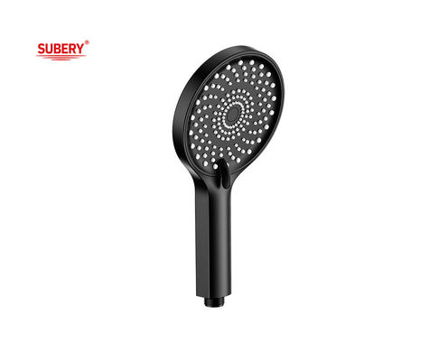 ABS 3 تابع دستشویی دستشویی برای ستون دوش حمام سیاه جدید سیلیکون مایع نوزل دور تمیز آسان OEM