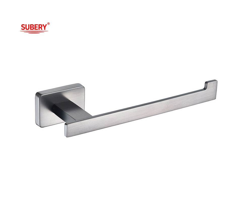زینک دیوار نصب لوازم جانبی حمام واحد کاغذ توالت رول نگهدارنده اسلحه فلز clssical مستطیل طراحی OEM ODM